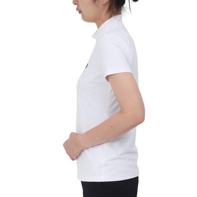 ワック(WAAC)ゴルフウェア ESSENTIAL 半袖 モックネックシャツ 072252060-0001(Lady’s)_2