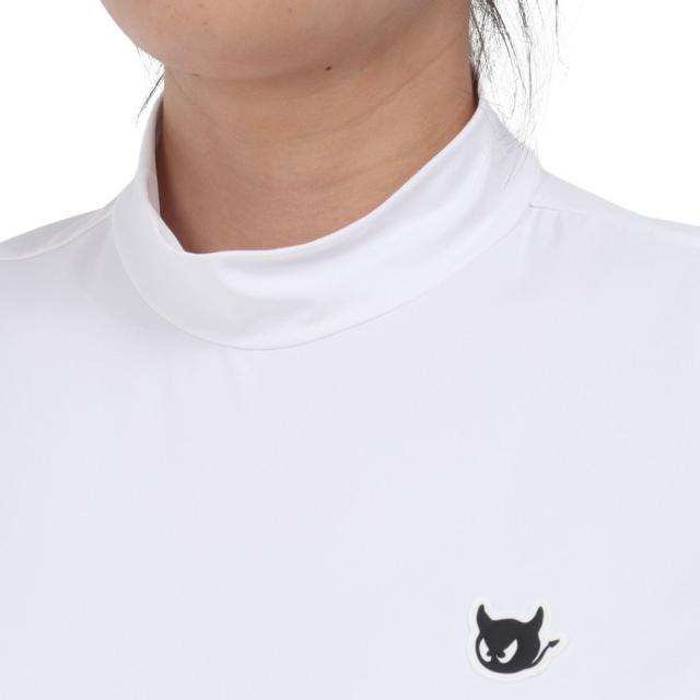 ワック(WAAC)ゴルフウェア ESSENTIAL 半袖 モックネックシャツ 072252060-0001(Lady’s)_5