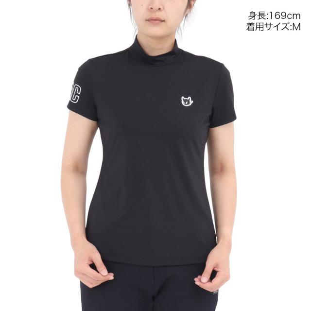 ワック(WAAC)ゴルフウェア ESSENTIAL 半袖 モックネックシャツ 072252060-0005(Lady’s)_1