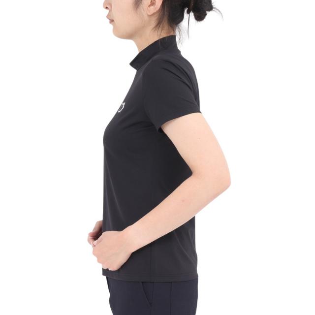 ワック(WAAC)ゴルフウェア ESSENTIAL 半袖 モックネックシャツ 072252060-0005(Lady’s)_2