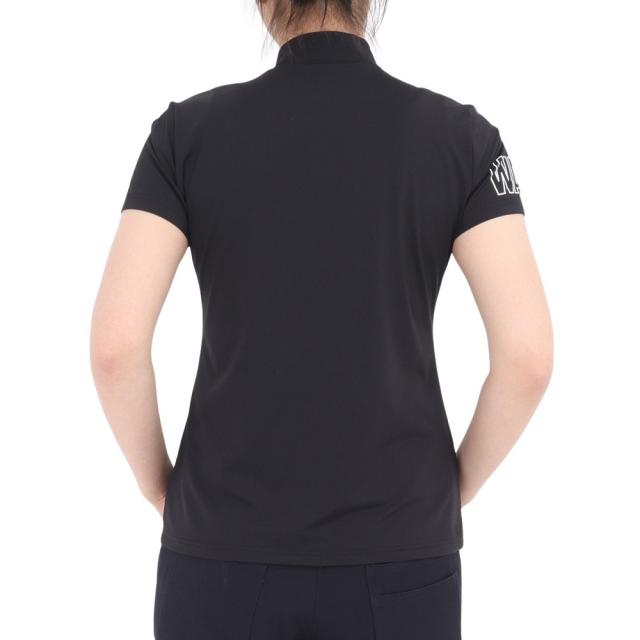 ワック(WAAC)ゴルフウェア ESSENTIAL 半袖 モックネックシャツ 072252060-0005(Lady’s)_3