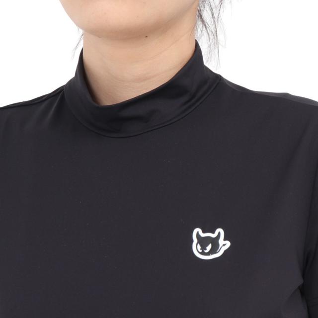 ワック(WAAC)ゴルフウェア ESSENTIAL 半袖 モックネックシャツ 072252060-0005(Lady’s)_5