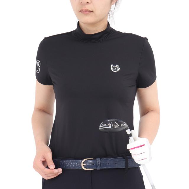 ワック(WAAC)ゴルフウェア ESSENTIAL 半袖モックネック 072252060-0005(Lady’s)