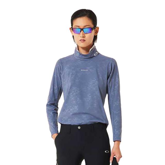 オークリー(OAKLEY)ゴルフウェア 吸汗速乾 ELEVATE EMBOSSED ロングスリーブモックネック FOA5009…