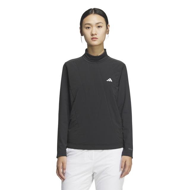 アディダス(adidas)ゴルフウェア アディゼロ Frost Guard 保温 キルトコンビネーションハイネック長袖シャツ …