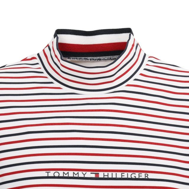 トミーヒルフィガーゴルフ(TOMMY HILFIGER GOLF)ゴルフウェア ベア天 長袖 モックネックシャツ THLA56…_4