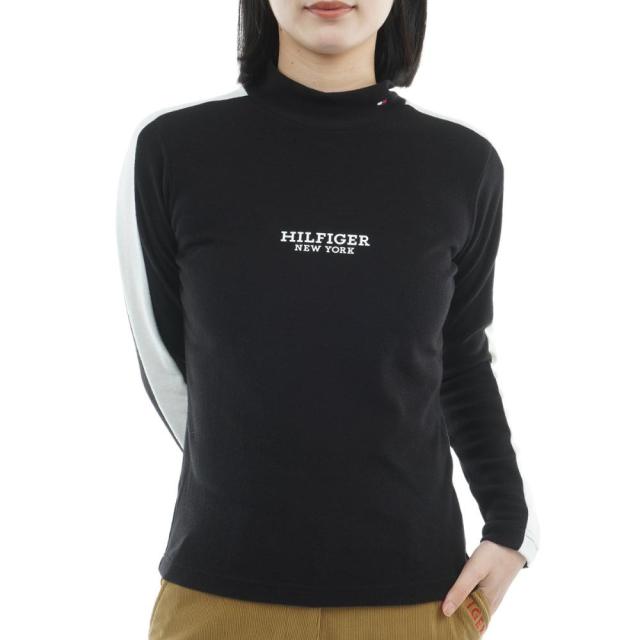 トミーヒルフィガーゴルフ(  GOLF)ゴルフウェア 吸湿発熱 長袖 モックネックシャツ THLA5…