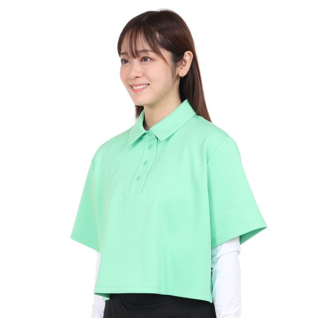 J.LINDEBERG(J.LINDEBERG)ゴルフウェア 短丈 ポロシャツ クロップドトップス 072-29940-022…