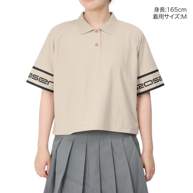ROSASEN(ROSASEN)ゴルフウェア 吸水速乾 A-Line 半袖 ロゴポロシャツ 048-22941-052(Lad…_1