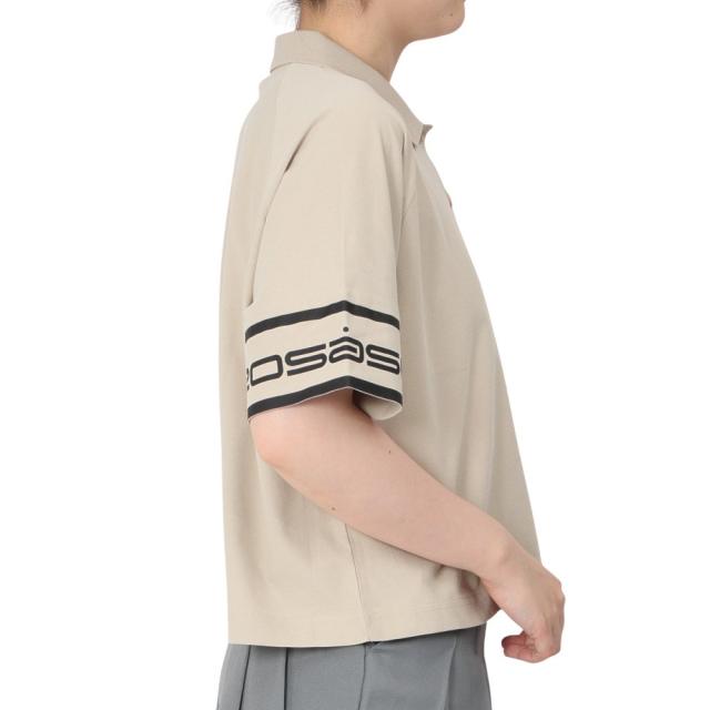 ROSASEN(ROSASEN)ゴルフウェア 吸水速乾 A-Line 半袖 ロゴポロシャツ 048-22941-052(Lad…_4