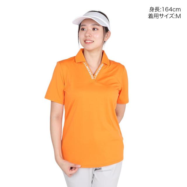 J.LINDEBERG(J.LINDEBERG)ゴルフウェア 吸水速乾 スキッパーシャツ 072-22847-035(Lady…_1