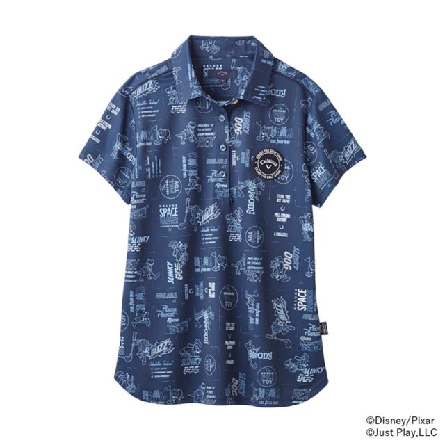 キャロウェイ(CALLAWAY)ゴルフウェア 総柄 半袖 ポロシャツ Toy Story COLLECTION C251342…