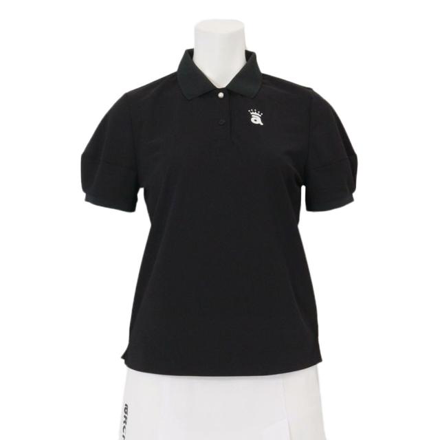 アルチビオ(archivio)ゴルフウェア UV速乾 パフスリーブ 半袖ポロシャツ A459504-001(Lady’s)