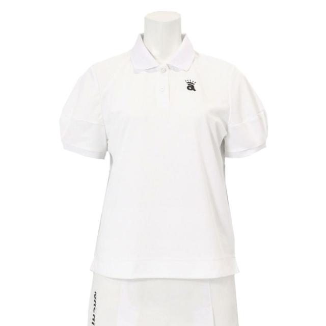 アルチビオ(archivio)ゴルフウェア UV速乾 パフスリーブ 半袖ポロシャツ A459504-090(Lady’s)