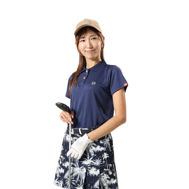ロサーセン(ROSASEN)ゴルフウェア 接触冷感 ハダサラ冷感プルントポロシャツ 045-25443-26SS-098(La…