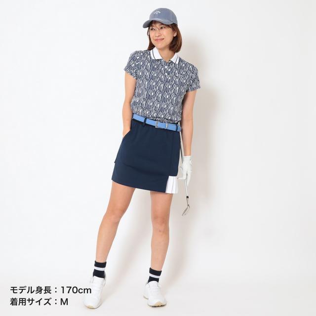 キャロウェイ(CALLAWAY)ゴルフウェア レタードプリント カノコ半袖ポロシャツ C26134204-1120(Lady’…_9