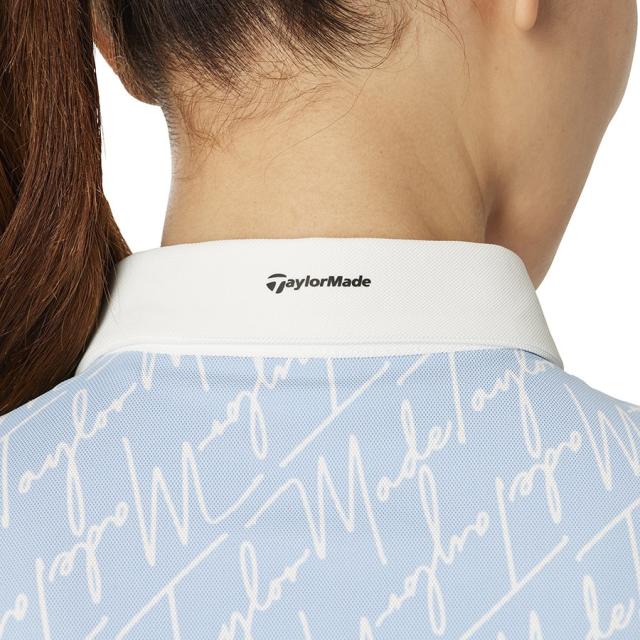 テーラーメイド(TAYLORMADE)ゴルフウェア スクリプトグラフィック 半袖ポロシャツ M24188-TL800(Lady…_4