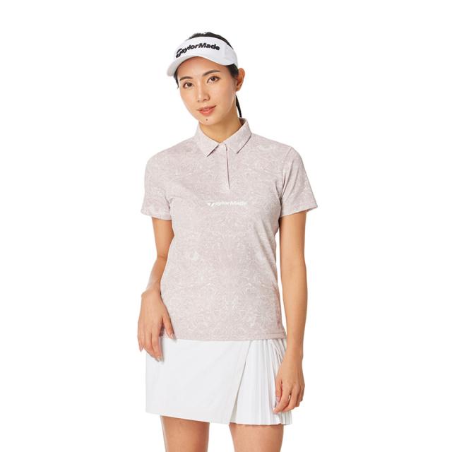 テーラーメイド(TAYLORMADE)ゴルフウェア リバティーファブリック半袖ポロ M24227-TL811(Lady’s)