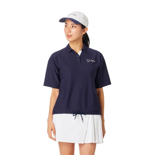 テーラーメイド(TAYLORMADE)ゴルフウェア リラックスシアサッカー半袖ポロ M24243-TL816(Lady’s)