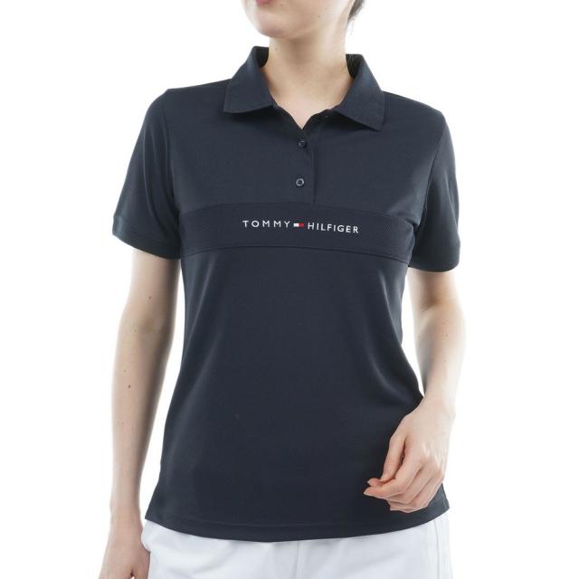 トミーヒルフィガーゴルフ(TOMMY HILFIGER GOLF)ゴルフウェア スタンダード ロゴ 半袖ポロシャツ THLA6…