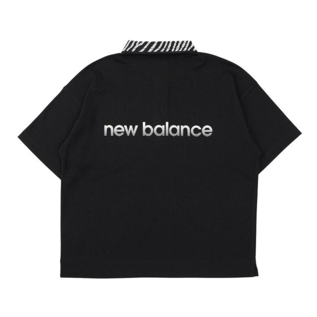 【ポイント5％！5/3 21:00〜22:59限定】ニューバランス(new balance)ゴルフウェア 半袖ビッグポロシャツ 012-6160501-010(Lady’s)_1