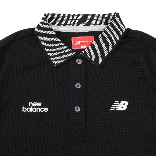 【ポイント5％！5/3 21:00〜22:59限定】ニューバランス(new balance)ゴルフウェア 半袖ビッグポロシャツ 012-6160501-010(Lady’s)_2