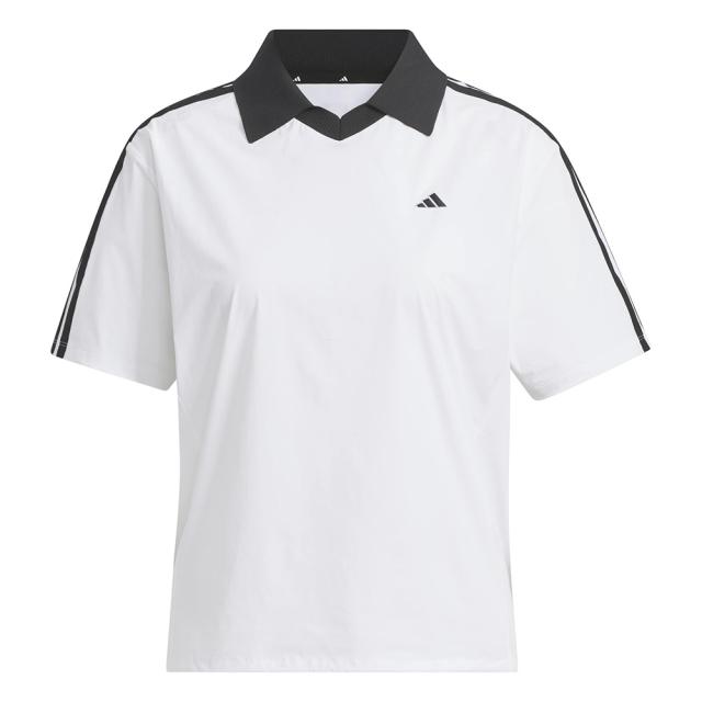 アディダス(adidas)ゴルフウェア 半袖 3ST CTスキッパーウーブンポロシャツ DD161-KD7206W(Lady’…_3