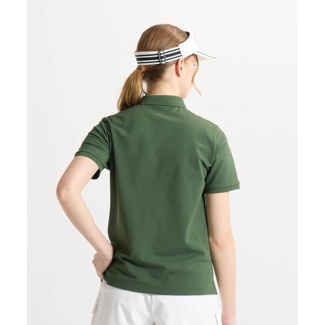 マンシング(MUNSING)ゴルフウェア 吸汗速乾 マナードベア鹿の子半袖ポロシャツ MG6SHS36L GR00(Lady’…_1