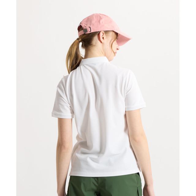 マンシング(MUNSING)ゴルフウェア 吸汗速乾 マナードベア鹿の子半袖ポロシャツ MG6SHS36L WH00(Lady’…_1