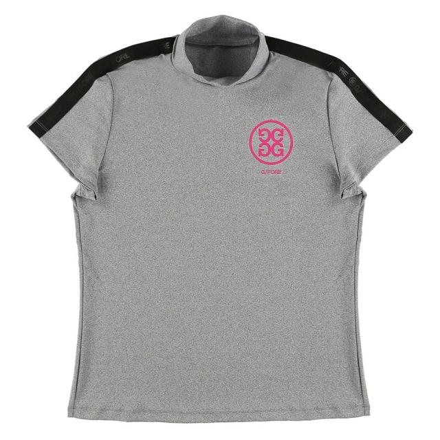 ジーフォア(G FORE)ゴルフウェア 接触冷感 半袖 Cocotyベアムースモックネックシャツ 073215054-0003…