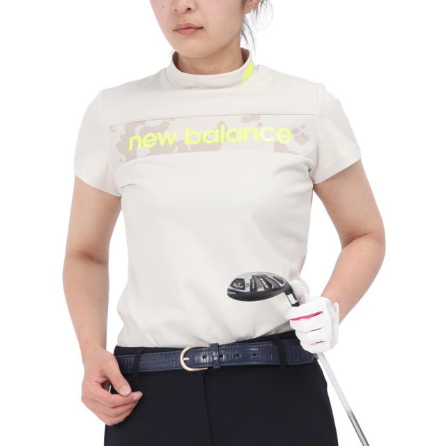 【ポイント5％！2/23 21:00〜22:59限定】ニューバランス(new balance)ゴルフ 半袖 モックネック プルオーバー 012-4266501-040(Lady’s)