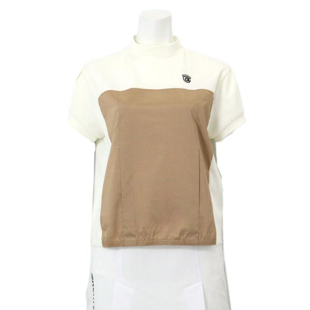 アルチビオ(archivio)ゴルフウェア 半袖 モックネック ドッキングプルオーバー A459303-191(Lady’s)