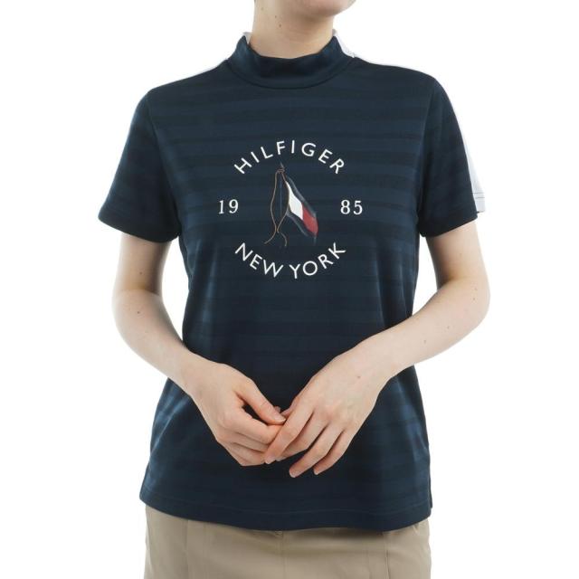 トミーヒルフィガーゴルフ(  GOLF)ゴルフウェア 吸水速乾 抗菌防臭 半袖 サークルロゴ モック…