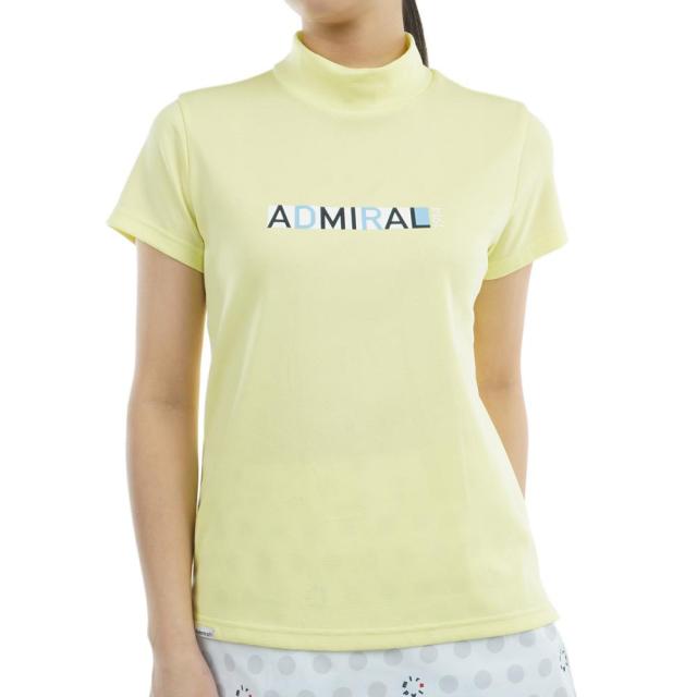 アドミラル ゴルフ(Admiral GOLF)ゴルフウェア 半袖 カラタッチ ドライモックシャツ ADLA532-YEL(La…