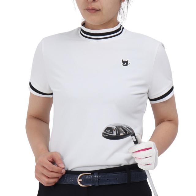 ワック(WAAC)ゴルフウェア 半袖 サスティナブル 半袖ピケモックネック 072252073-0001(Lady’s)