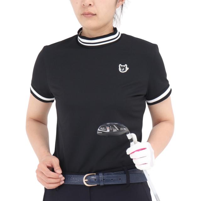 ワック(WAAC)ゴルフウェア 半袖 サスティナブル 半袖ピケモックネック 072252073-0005(Lady’s)