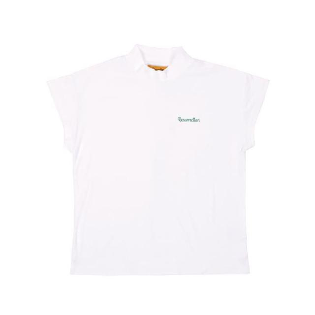 レザレクション(Resurrection)ゴルフウェア 吸水速乾 半袖 GMエンボスモックネック BE12IN05W(Lady…