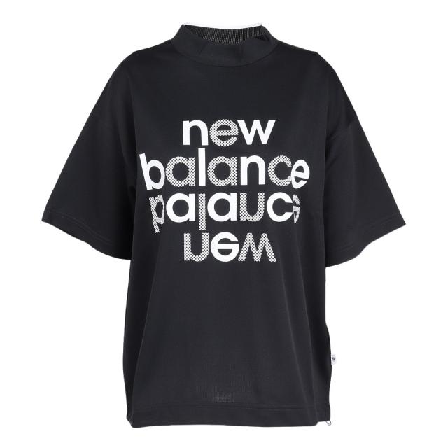 ニューバランス(new balance)ゴルフウェア 半袖 ハーフスリーブ モックネックシャツ 012-6166508-010…