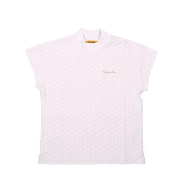 レザレクション(Resurrection)ゴルフ 半袖 GMプリントモックネック BF12IN23-W WHT(Lady’s)