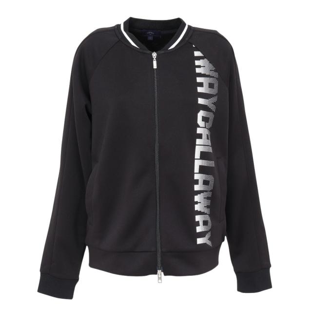 キャロウェイ(CALLAWAY)ゴルフウェア ダンボールスウェット 長袖 フルジップブルゾン C24217201-1010(L…