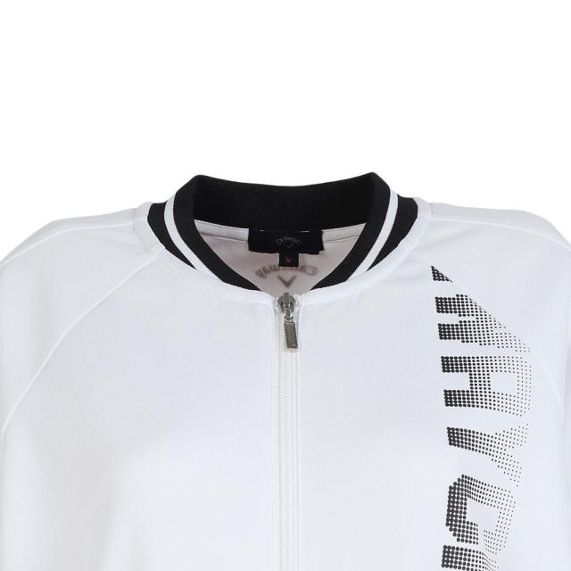 キャロウェイ(CALLAWAY)ゴルフウェア ダンボールスウェット 長袖 フルジップブルゾン C24217201-1030(L…_4