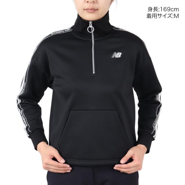 ニューバランス(new balance)ゴルフウェア 長袖 スウェット ハーフジップ プルオーバー 012-4262504-0…_1