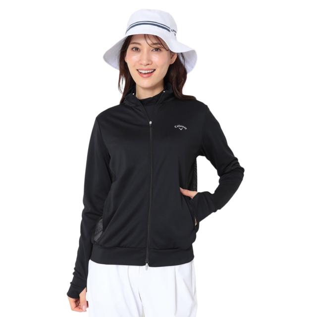 キャロウェイ(CALLAWAY)ゴルフウェア UVカット裏クールフルジップブルゾン C26117205-1010(Lady’s)