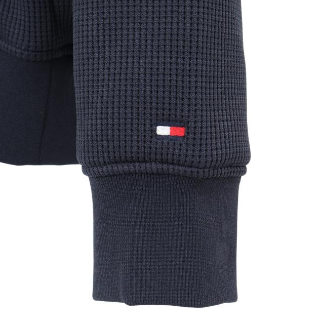 トミーヒルフィガーゴルフ(TOMMY HILFIGER GOLF)ゴルフウェア 長袖パーカー ワッフルスウェット フーディー …_5