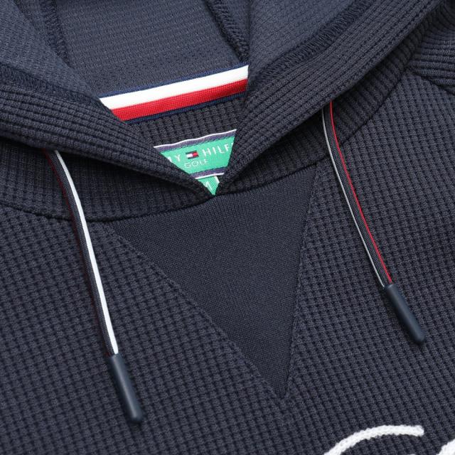トミーヒルフィガーゴルフ(TOMMY HILFIGER GOLF)ゴルフウェア 長袖パーカー ワッフルスウェット フーディー …_9
