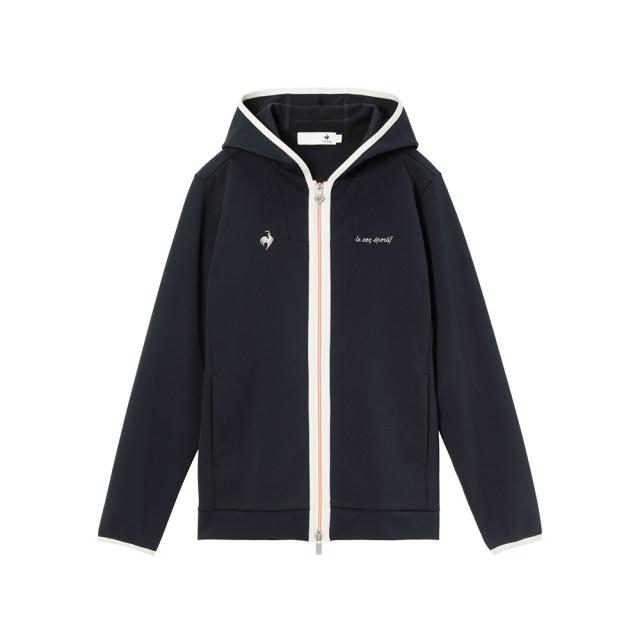 【ポイント5％！5/3 21:00〜22:59限定】ルコックスポルティフ(lecoqsportif)ゴルフウェア 吸汗速乾 長袖 フルジップフーディースウェット パーカー LG6…