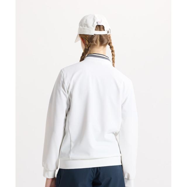 マンシング(MUNSING)ゴルフウェア 吸汗速乾 長袖 前開きカットソー MG6SSW21L WH00(Lady’s)_1