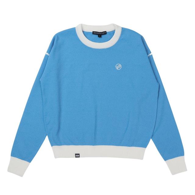 【ポイント5％！2/23 21:00〜22:59限定】ROSASEN(ROSASEN)ゴルフウェア ミックスカラー長袖ニット 045-11213-095(Lady’s)