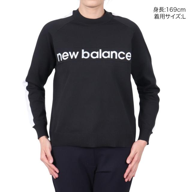 ニューバランス(new balance)ゴルフウェア クルーネック ニット プルオーバー 012-5170501-010(La…_1