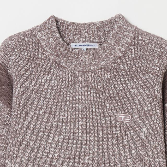 ROSASEN(ROSASEN)ゴルフウェア 長袖 ミックスヤーンニット 048-14011-25AW-052(Lady’s)_2